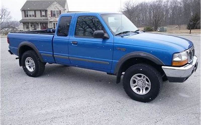 2000 Ford Ranger 4X4 Extended Cab Maintenance