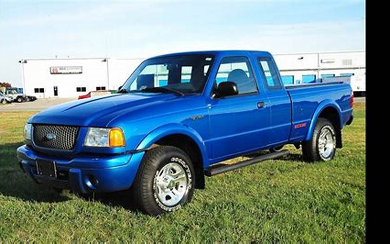 2001 Ford Ranger Edge Pickup Price