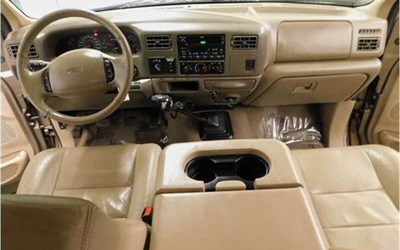 2002 Ford F250 Interior