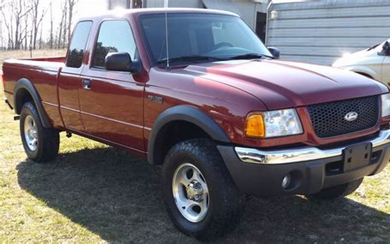 2002 Ford Ranger Edge Features