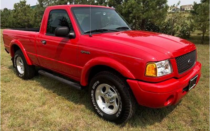 2003 Ford Ranger 4X4 Front View