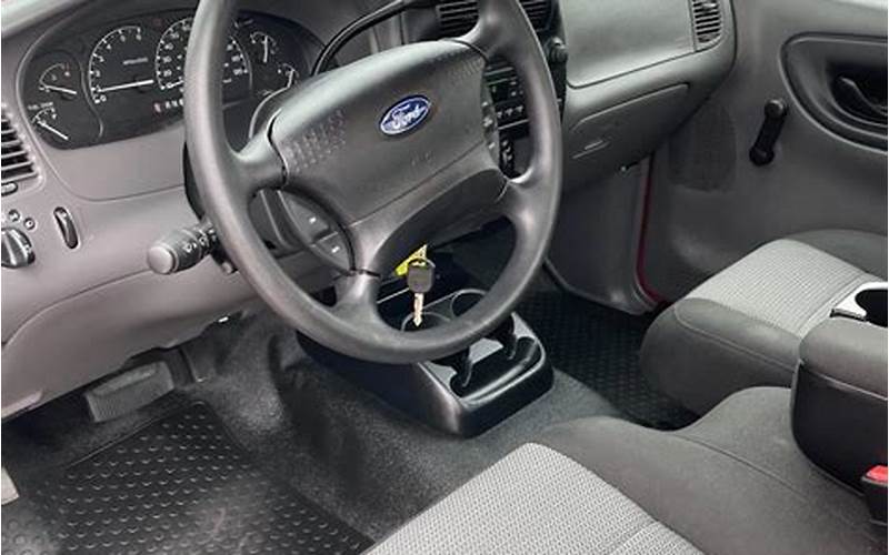 2003 Ford Ranger Edge Plus Interior