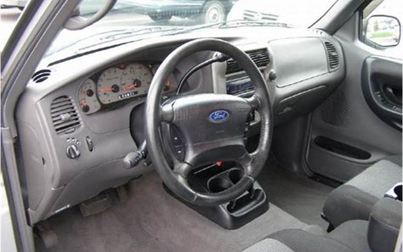2003 Ford Ranger Xlt Standard Cab Interior