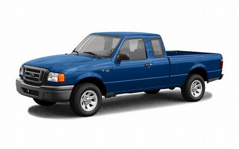 2004 Ford Ranger Exterior Features