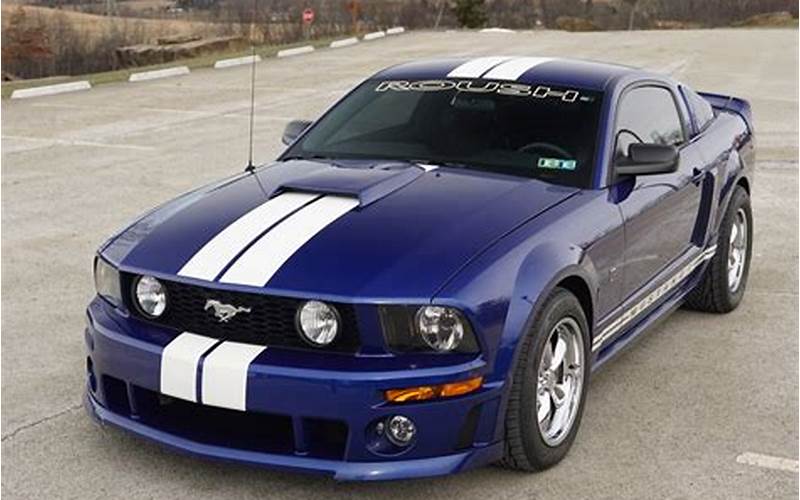 2005 Ford Mustang Gt Roush Features