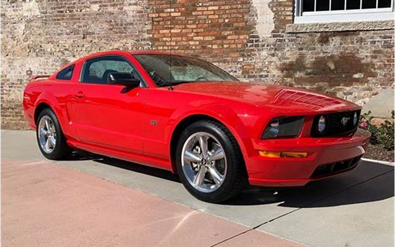 2006 Ford Mustang Gt Benefits
