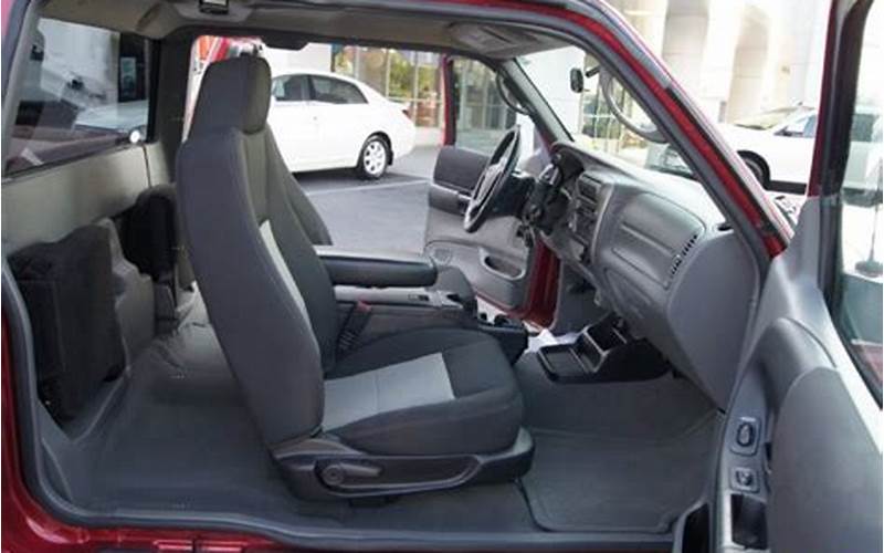 2006 Ford Ranger Xlt Supercab Interior