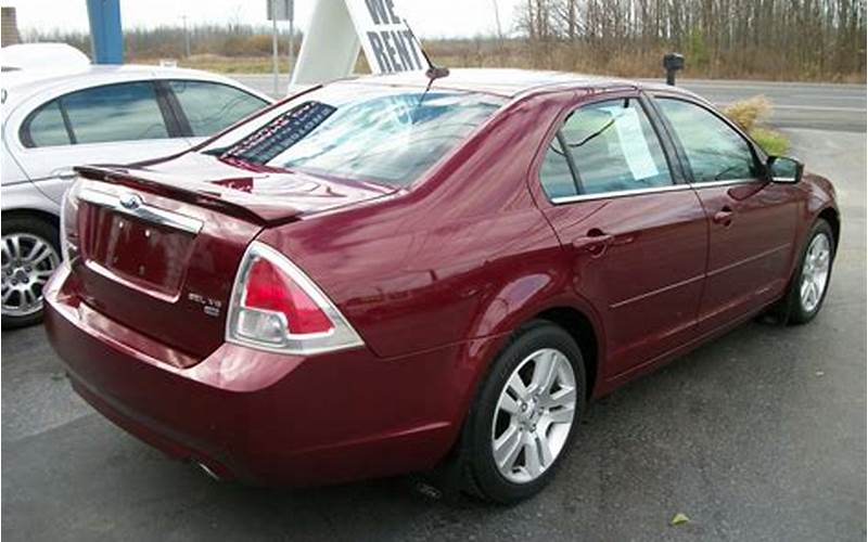 2007 Ford Fusion For Sale Edmonton