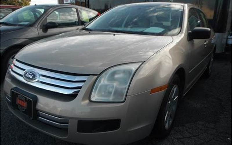 2007 Ford Fusion For Sale In Nj