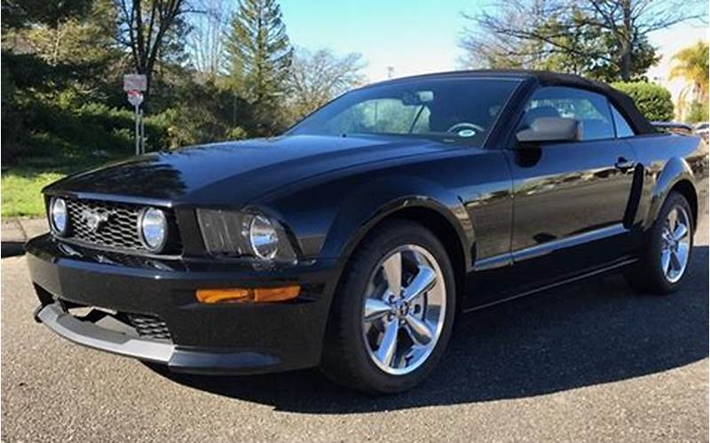 2007 Ford Mustang Gt California Special
