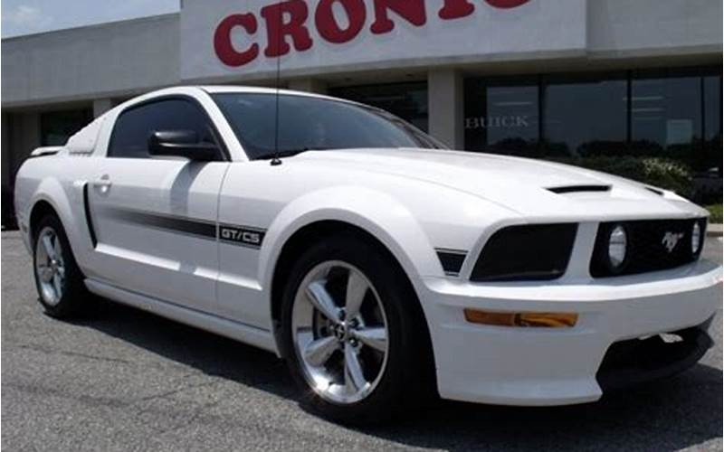 2007 Ford Mustang Gt Cs Performance