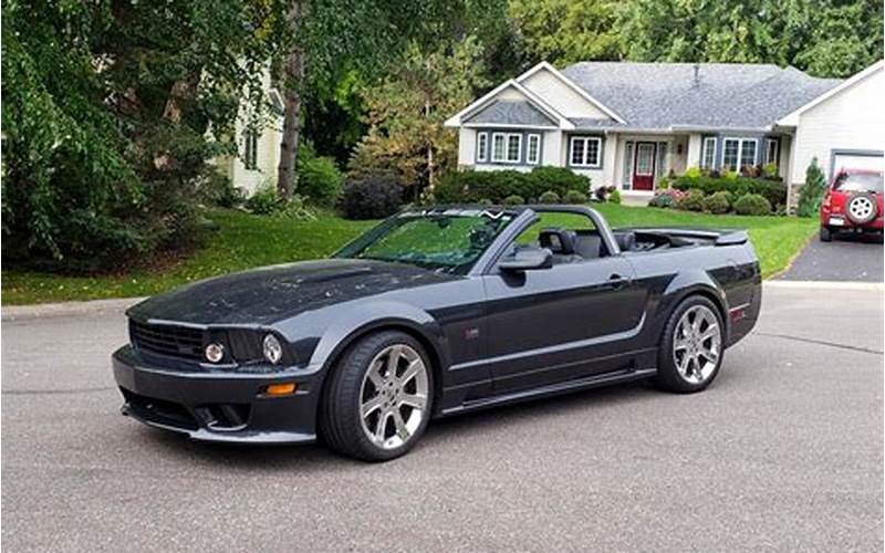 2007 Ford Mustang Saleen Convertible Safety
