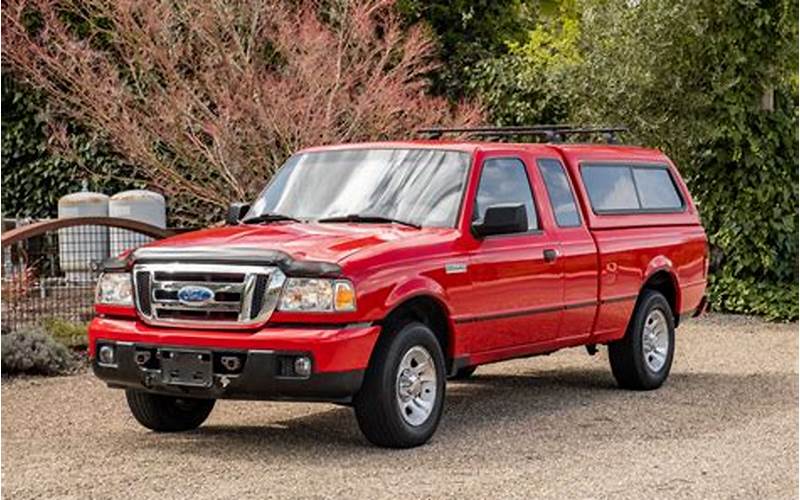 2007 Ford Ranger Advantages