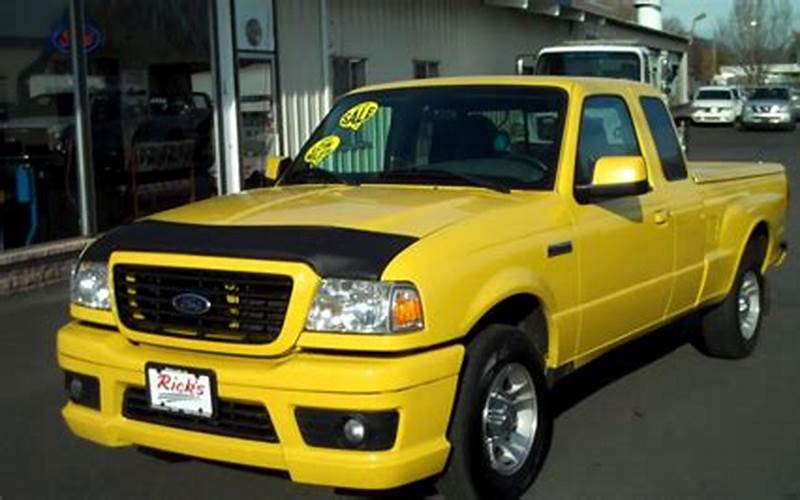 2007 Ford Ranger Stx Price