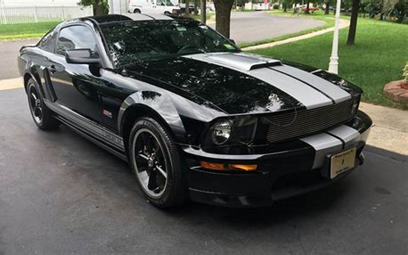 2007 Mustang Gt Black Price