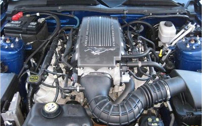 2008 Ford Mustang Gt Black Engine