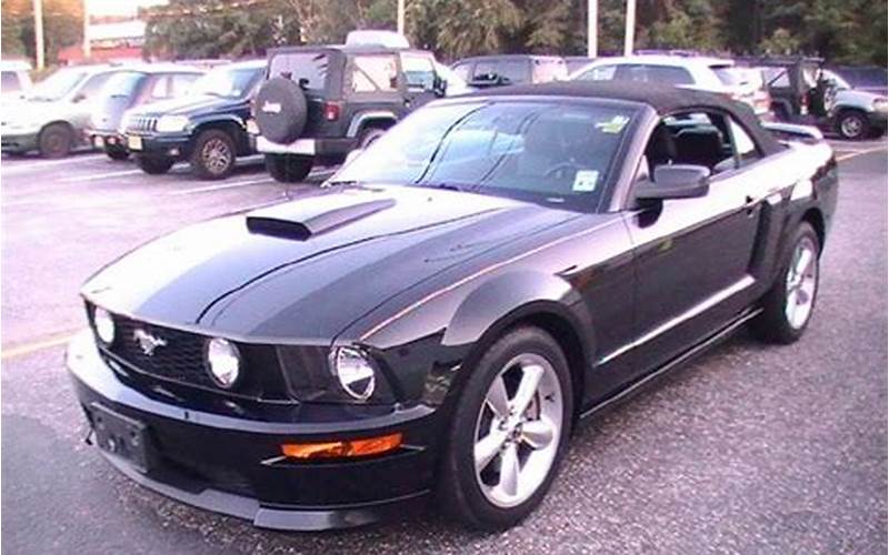 2008 Ford Mustang Gt Cs Convertible Price