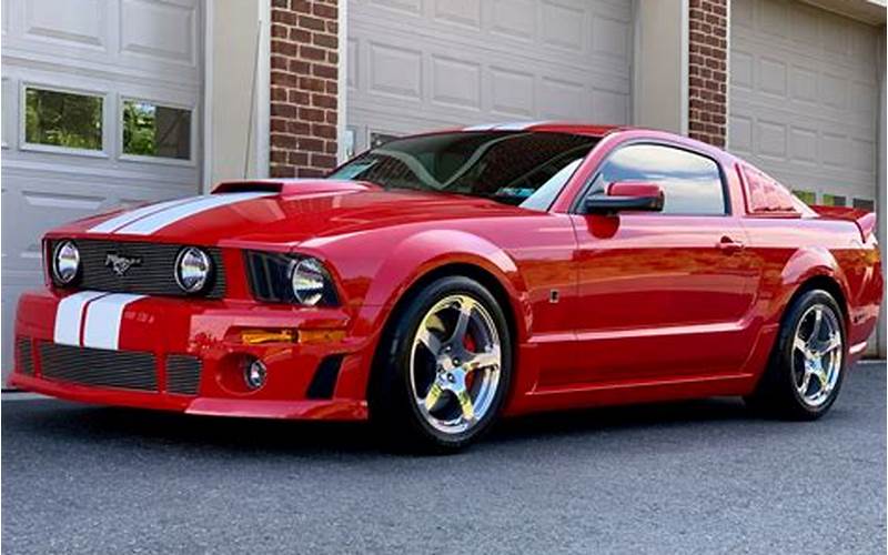 2008 Ford Mustang Gt Roush Engine Image