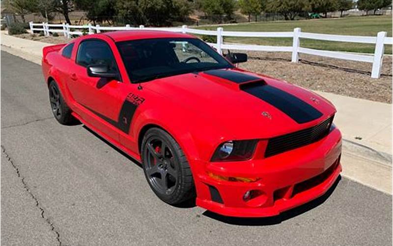 2008 Ford Mustang Roush 427R Trak Pak Specifications