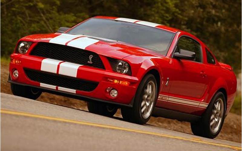 2008 Mustang Shelby Cobra Gt500 Features