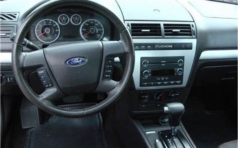 2009 Ford Fusion Se Interior