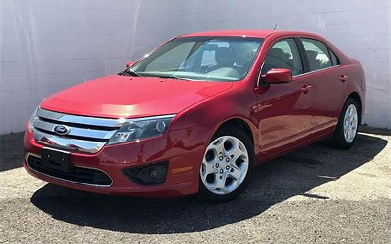 2010 Ford Fusion 4Wd For Sale