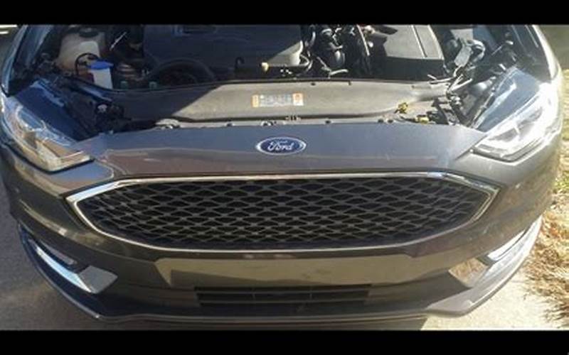 2010 Ford Fusion Hybrid Hood Bonnet Replacement