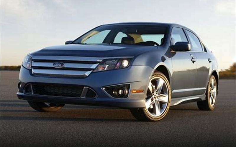 2010 Ford Fusion Reliability