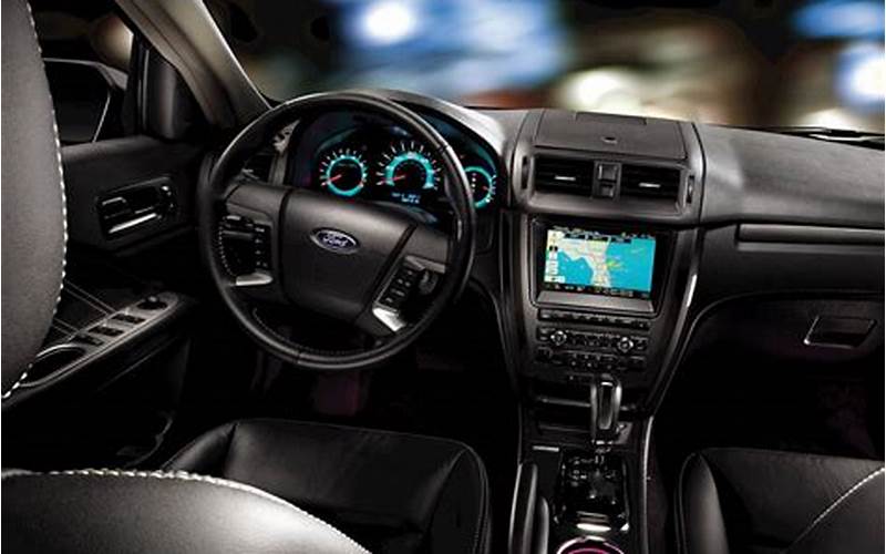 2010 Ford Fusion S Interior