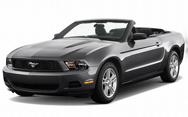 2010 Ford Mustang Convertible Investment