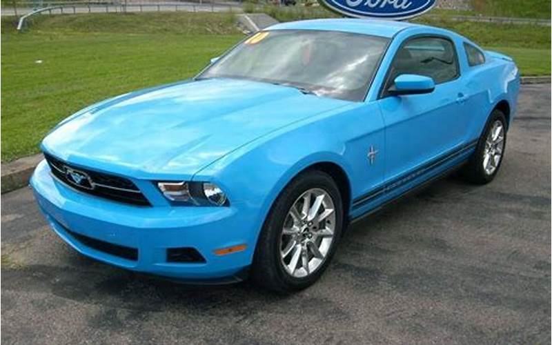 2010 Ford Mustang Grabber Blue
