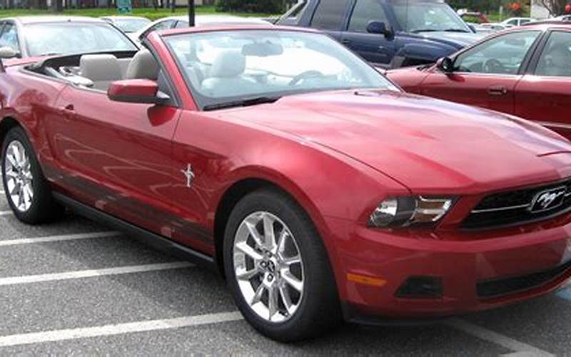 2010 Ford Mustang Gt Convertible