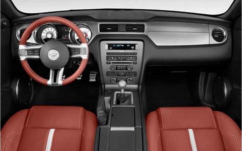 2010 Ford Mustang Gt Interior