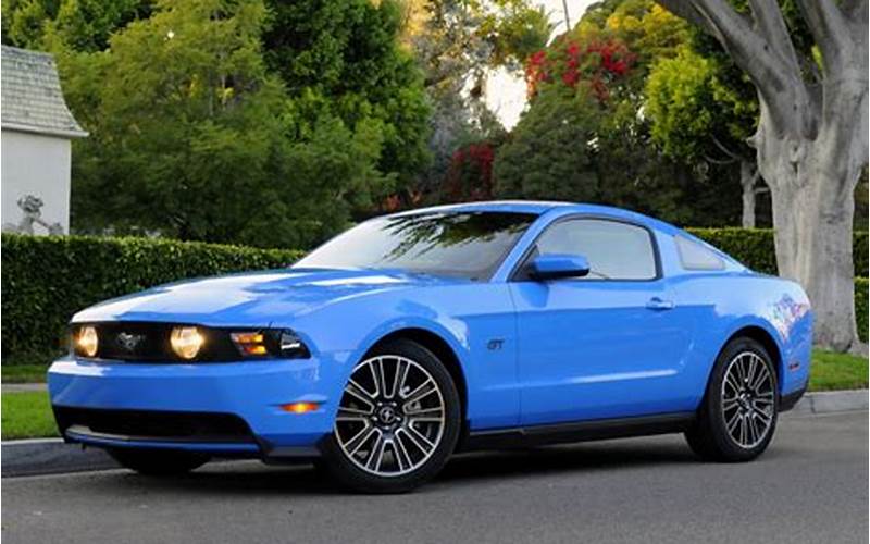 2010 Ford Mustang Price Image