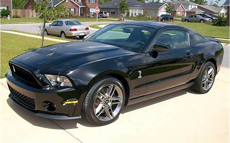 2010 Mustang Shelby Gt500 Cobra Black Convertible Safety