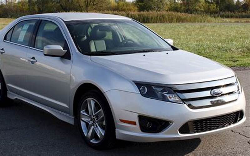 2011 Ford Fusion Benefits