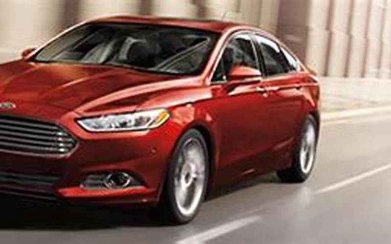 2011 Ford Fusion Buying Tips