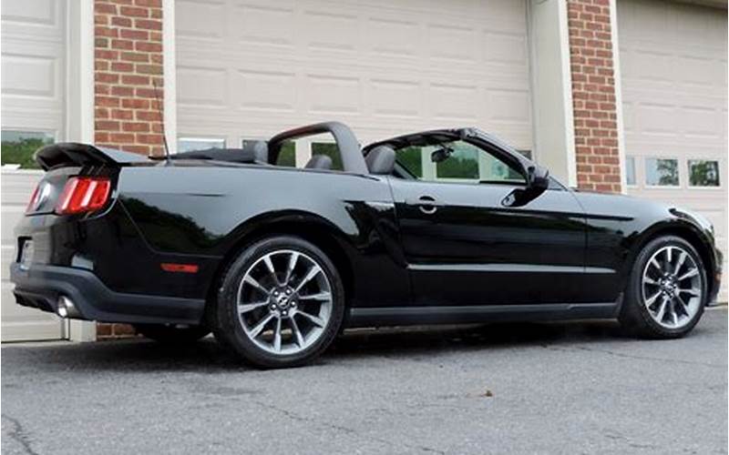 2011 Ford Mustang Convertible Sale