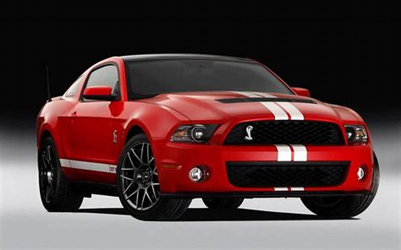 2011 Ford Mustang Shelby Gt500 Front View