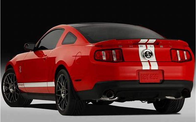 2011 Ford Mustang Shelby Gt500 Side View