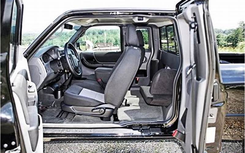 2011 Ford Ranger Super Cab Interior