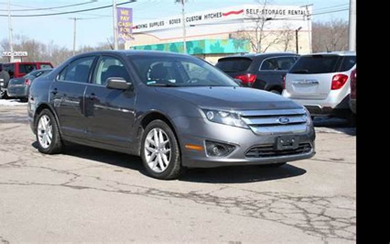 2012 Ford Fusion Sel 2.5