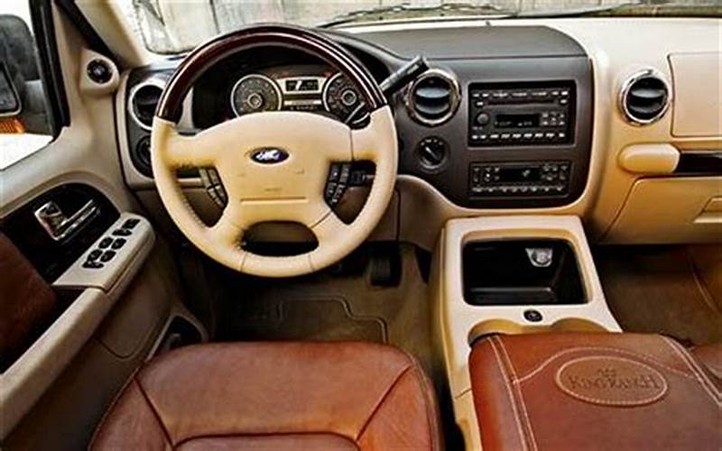 2012 Ford King Ranch Expedition Interior