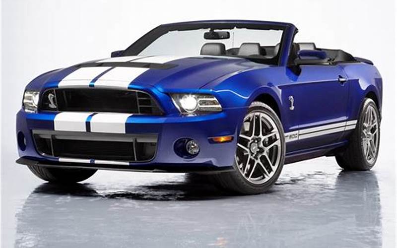 2012 Ford Mustang Shelby Convertible