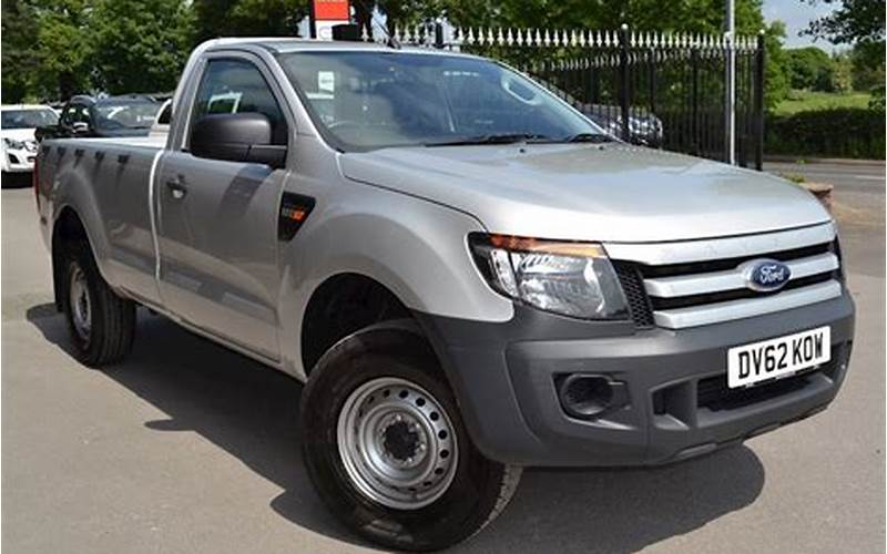 2012 Ford Ranger Single Cab Price