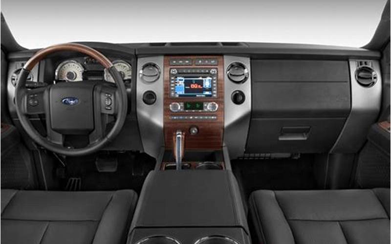 2013 Black Ford Expedition Interior