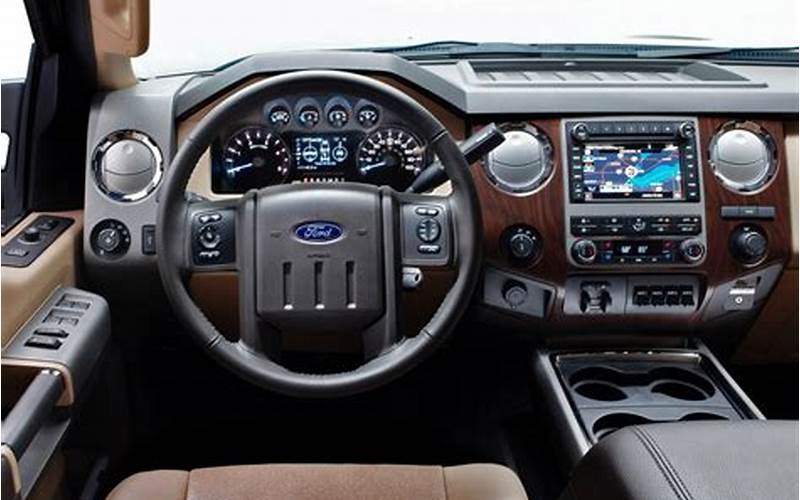 2013 Ford F250 4X4 Interior