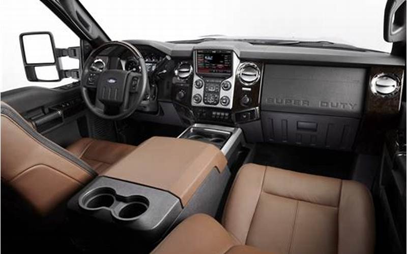 2013 Ford F250 Dually Interior