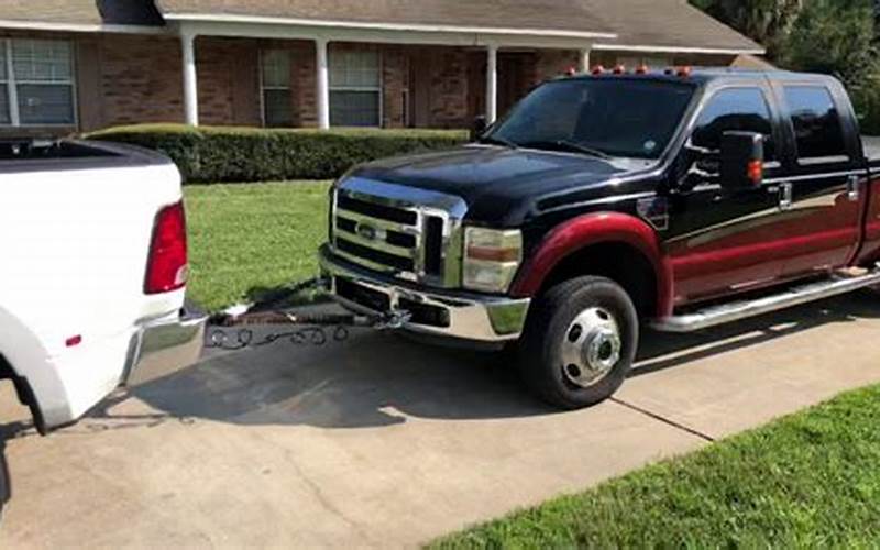 2013 Ford F250 Dually Towing