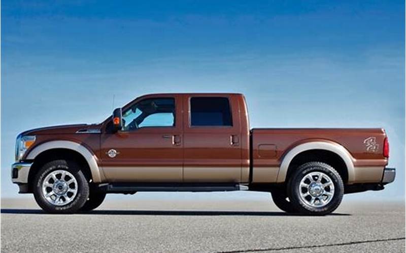 2013 Ford F250 Side View